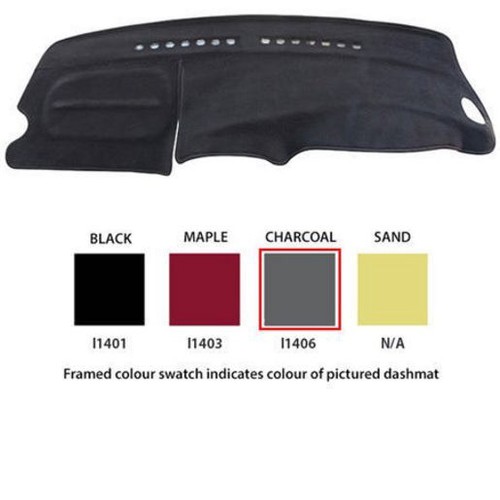 Sunland Dash Mat, Charcoal - I1406 Car Interior