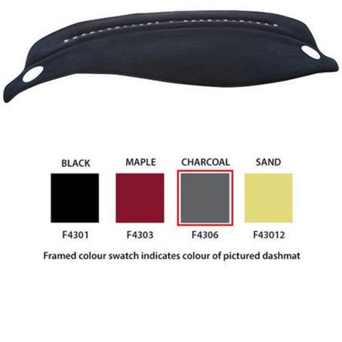 Sunland Dash Mat, Charcoal - F4306 Car Interior