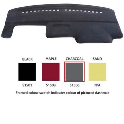 Sunland Dash Mat, Charcoal - S1506 Car Interior