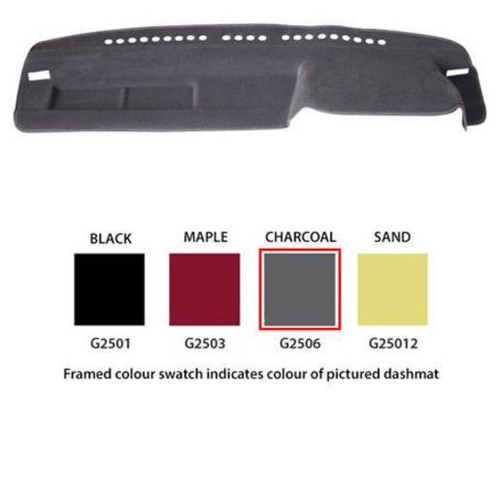 Sunland Dash Mat, Charcoal - G2506 Car Interior