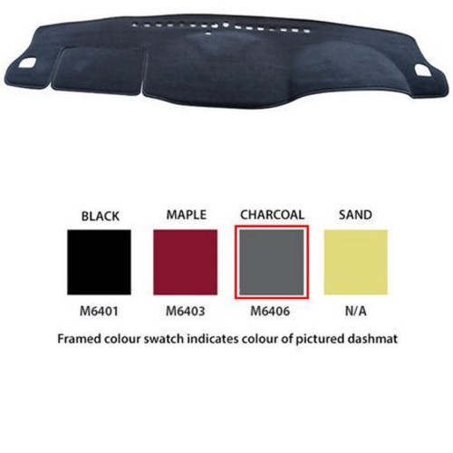 Sunland Dash Mat, Charcoal - M6406 Car Interior
