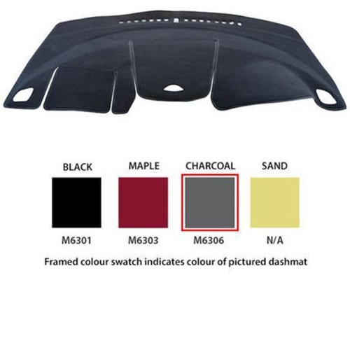 Sunland Dash Mat, Charcoal - M6306 Car Interior