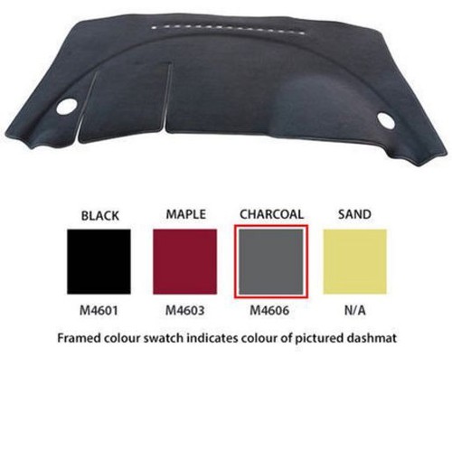 Sunland Dash Mat, Charcoal - M4606 Car Interior