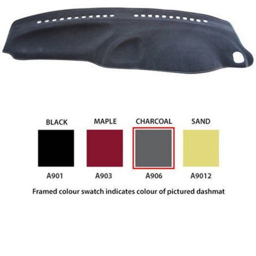 Sunland Dash Mat, Charcoal - A906 Car Interior