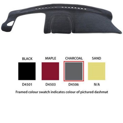 Sunland Dash Mat, Charcoal - D4506 Car Interior