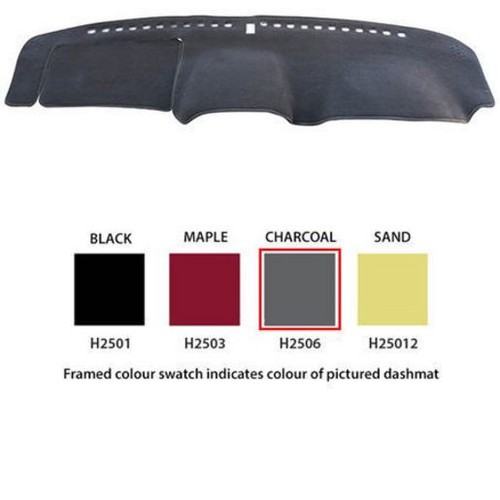 Sunland Dash Mat, Black - H2501 Car Interior