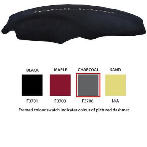 Sunland Dash Mat, Charcoal - F3706 Car Interior