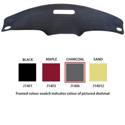 Sunland Dash Mat, Charcoal - J1406 Car Interior