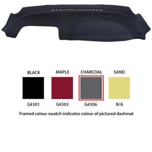 Sunland Dash Mat, Black - G4301 Car Interior