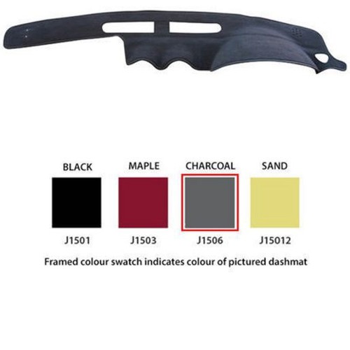 Sunland Dash Mat, Charcoal - J1506 Car Interior