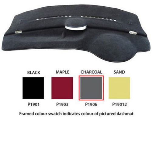 Sunland Dash Mat, Charcoal - P1906 Car Interior