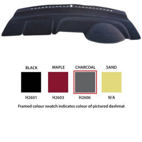 Sunland Dash Mat, Black - H2601 Car Interior