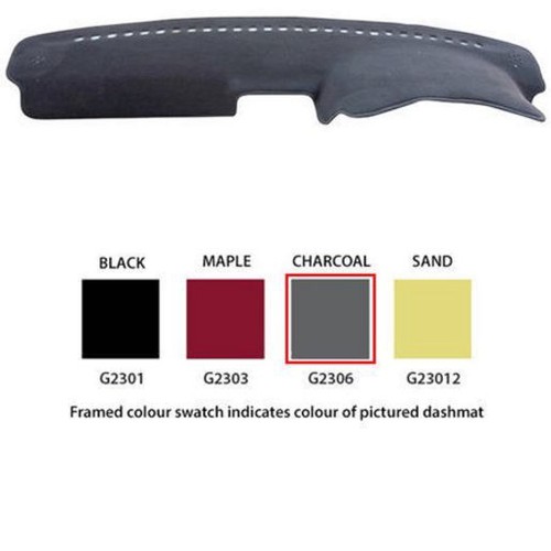 Sunland Dash Mat, Charcoal - G2306 Car Interior