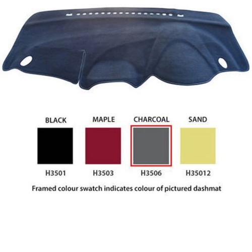 Sunland Dash Mat, Black - H3501 Car Interior