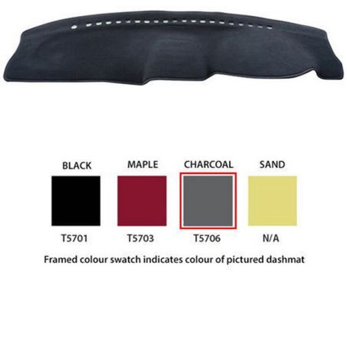 Sunland Dash Mat, Black - T5701 Car Interior