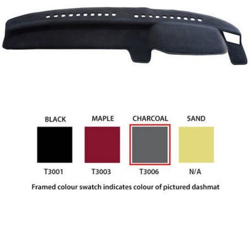 Sunland Dash Mat, Black - T3001 Car Interior