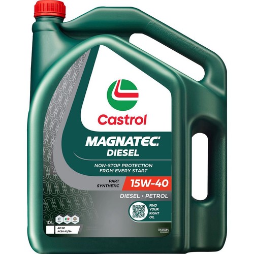 Castrol Magnatec Diesel 15W-40 Engine Oil 10L - 3437334 Car Service