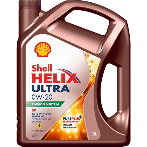 Shell Helix Ultra 0W-20 Engine Oil SP 5L - 310281817 Car Service
