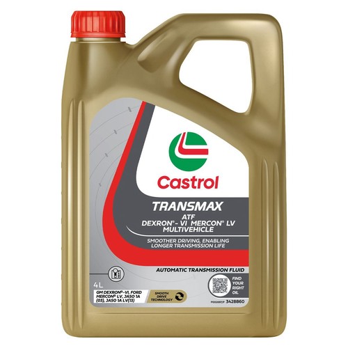 Castrol Transmax ATF Dex LV Multi-vehicle Automatic Transmission Fluid 4L - 3428
