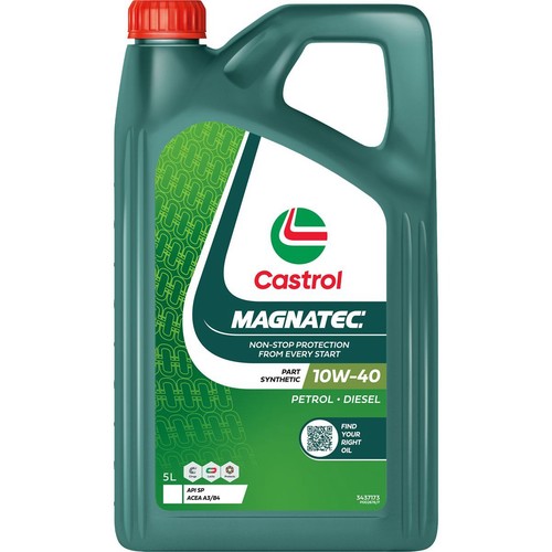 Castrol Magnatec 10W-40 Engine Oil 5L - 3437173 Car Service