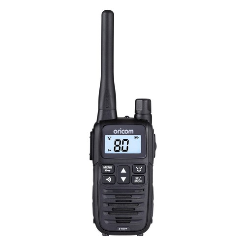 Oricom UHF Handheld Radio 2 watt Single pack - UHF2400-1 4WD