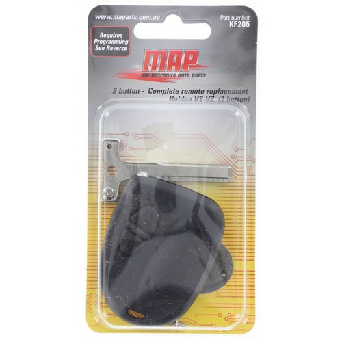 MAP Complete Car Remote And Key - Inc Electronics & Key, Req Programming - 2 But