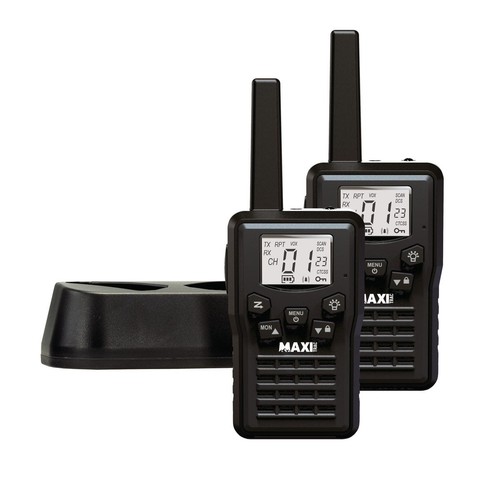 MaxiTrac 2 Watt UHF CB Handheld Radio Twin Pack - Rechargeable - MTH02R 4WD