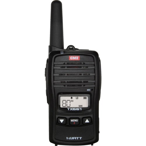 GME 1 watt Handheld UHF Radio - TX667 4WD Auto Part