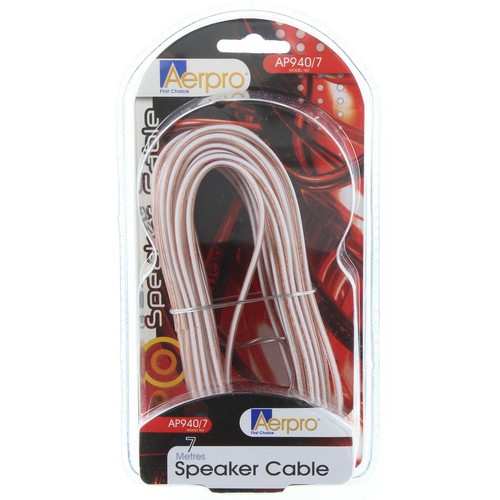 Aerpro Speaker Cable 2x400 7m - AP940/7 Car Audio Car Wiring Adapter Auto Part