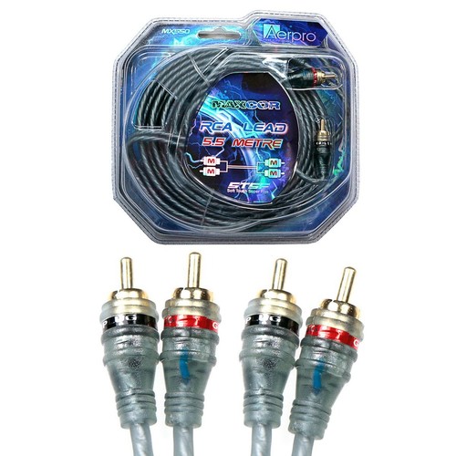 Aerpro RCA Lead 5.5M 2Male To 2Male - MX550 Car Audio Auto Part