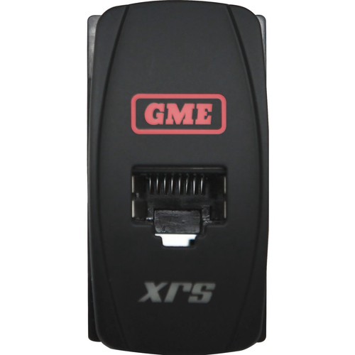 GME RJ45 Pass-Through Adaptor - Type 6 (Red) - XRS-RJ45R6 UHF Radio 4WD Adapter