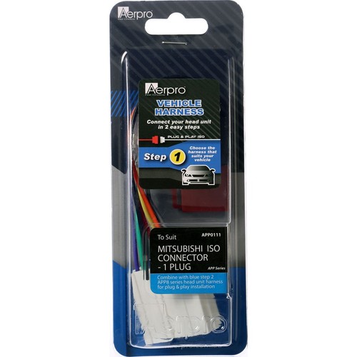 Aerpro Vehicle Wiring Harness for Mitsubishi Models - APP0111 Car Wiring Adapter