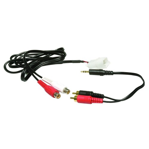Aerpro Radio Wiring Harness Aux Input Adaptor Lead 1.5m - AFD2AUX Car Wiring