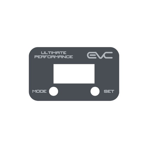 EVC Faceplate: Charcoal Grey - CFCG Throttle Control Auto Part