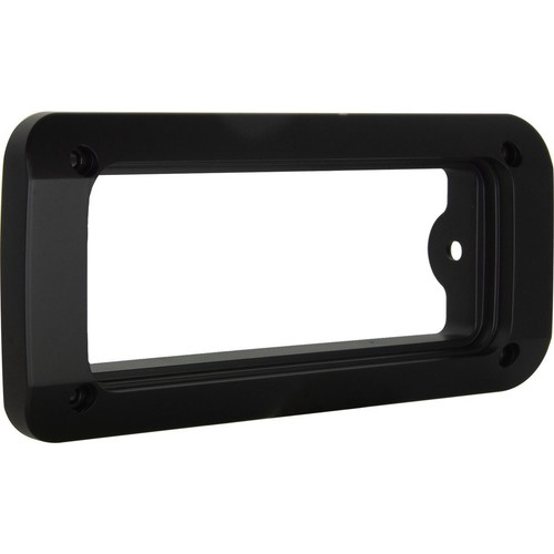GME Large Flush Mount Bracket - Suit GX400 / GX700 - Black - MK011B UHF Radio