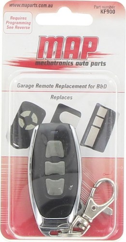 MAP Garage Door Remote Replacement - 3 Button - KF900 Car Remote