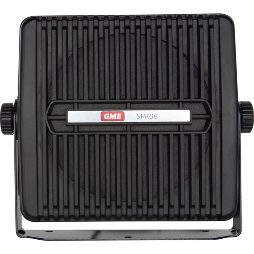 GME Extension Speaker with Lead and Plug 8 Ohm Black - SPK08 Car Audio UHF Radio