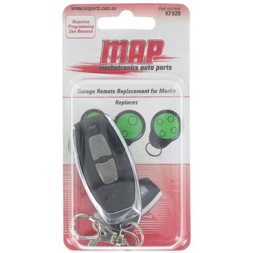 MAP Garage Door Remote Replacement - 2 Button - KF920 Car Remote