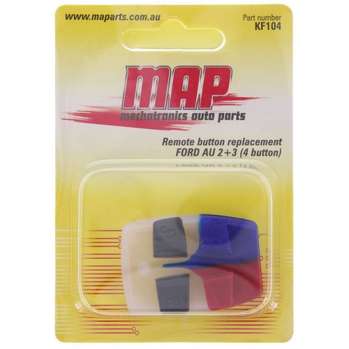 MAP Remote Button Replacement - 4 Button - KF104 Car Remote
