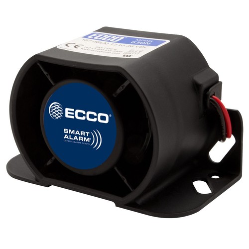 Ecco Back Up Reverse Alarm 12v or 24v 82-107 dB Self Adjusting - ACX5144 Auto