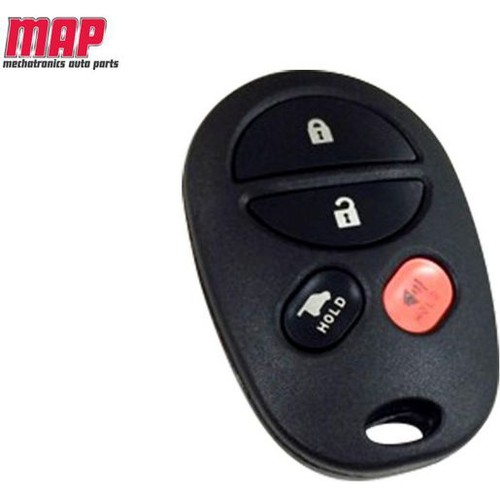 MAP Car Remote Shell & Buttons (4 Buttons)suits Toyota - KF314 Auto
