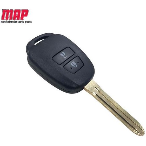 MAP Car Remote Shell & Buttons ( 2 Buttons) Suits Toyota - KF410 Auto