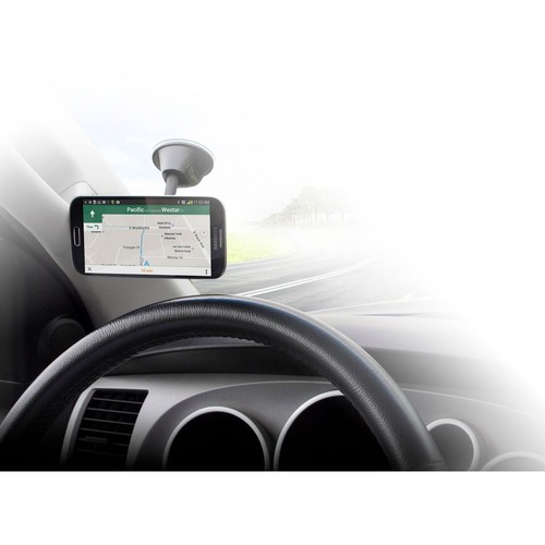 Scosche Magnetic Window Dash Phone Mount Car Charger