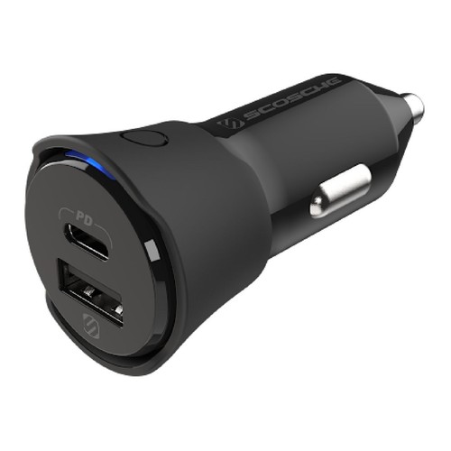 Scosche FoundIT Charge 32W USB Charger and Item Locator - CPD32LT-SP Car Charger