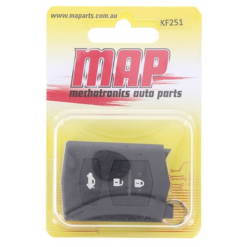 MAP Remote Button And Shell Replacement - 3 Button - KF251 Car Remote