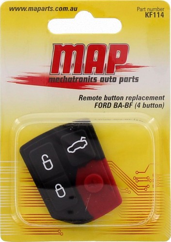 MAP Remote Button Replacement - 4 Button - KF114 Car Remote