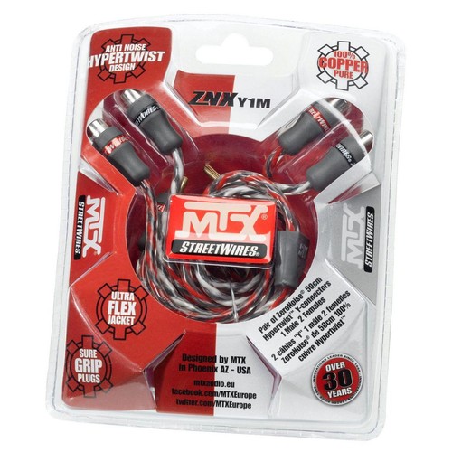 Streetwires Zero Noise Y Connector (Male) - 100% Copper - ZNXY1M Car Wiring
