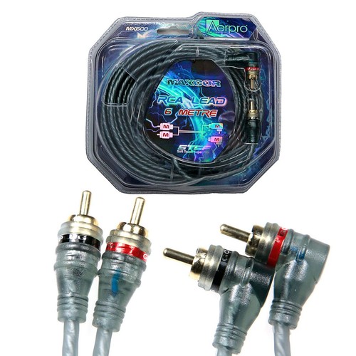 Aerpro Maxcor 6.0M RCA Lead - MX600 Car Audio Auto Part