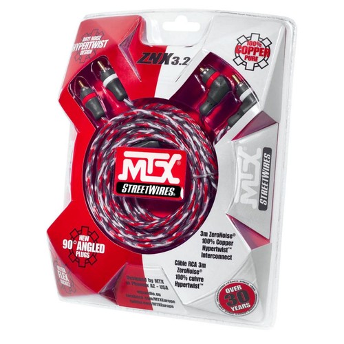Streetwires Zero Noise RCA - Copper blend - ZNX3.2 Car Audio Auto Part