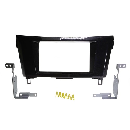 Aerpro Double Din Gloss Black Facia Kit To Suit Nissan - FP8576 Car Stereo